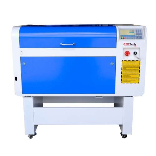 Graveur Laser CO2 Machine de Gravure Découpe 50W Table Travail 400x600mm